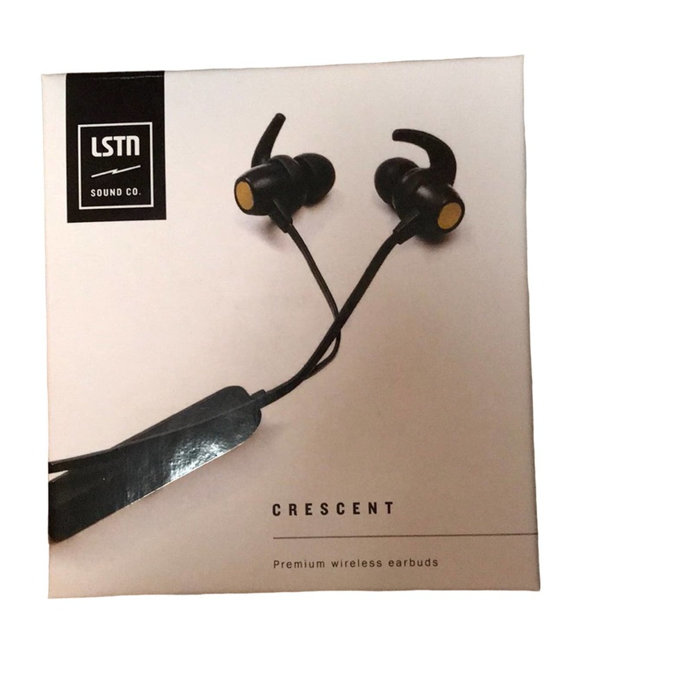 LSTN sound co‎ crescent premium wireless earbuds brand new in box